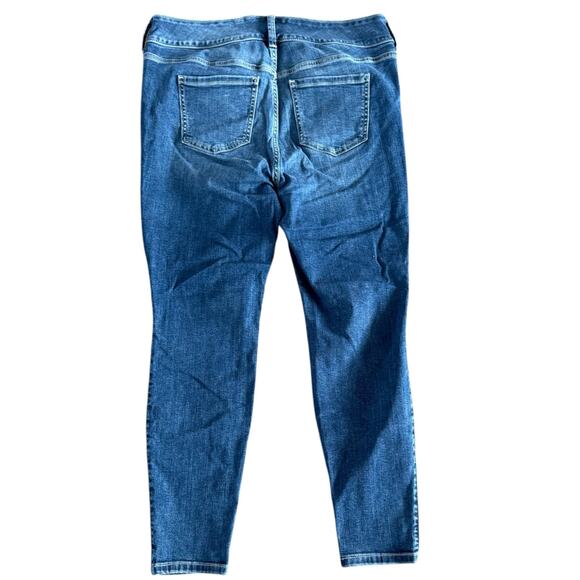 Torrid Women's Plus Petite Jegging Skinny High-Rise Jean Blue Grotto - Size 14P - Picture 5 of 10